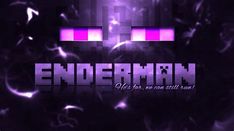 Enderman Face Wallpaper