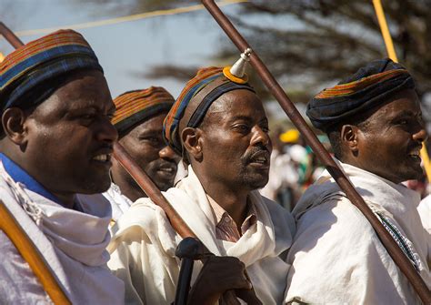 Man wearing kalasha on his forehead during during the Gada… | Flickr