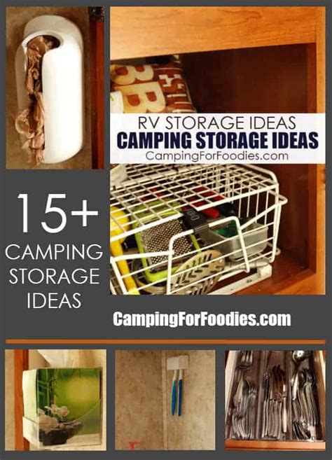 33+ Tenting Storage Concepts To Preserve Your Camper Organized ...