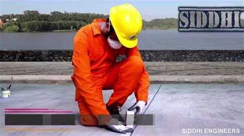 POLYSULPHIDE SEALANT POURING GRADE APPLICATION - YouTube