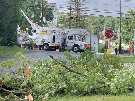 National Grid Responding to Power Outages Brought on by Severe ...