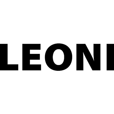 Leoni logo vector SVG, PNG download free