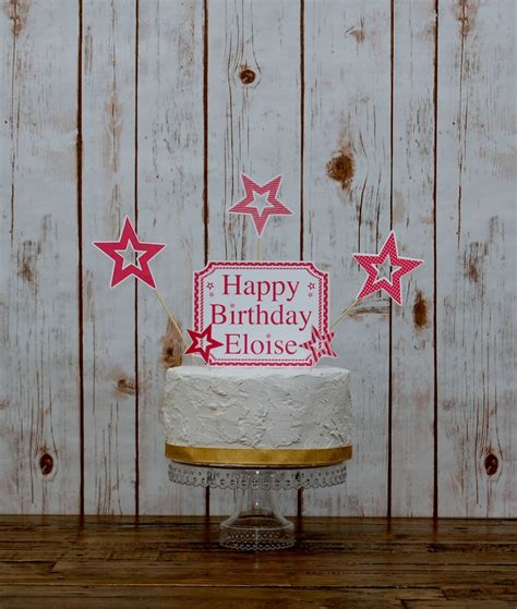 American Girl Personalized Cake Topper: Birthday Girl Ideas - Etsy