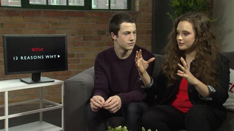 13 REASONS WHY - Interview with Dylan Minnette & Katherine Langford ...