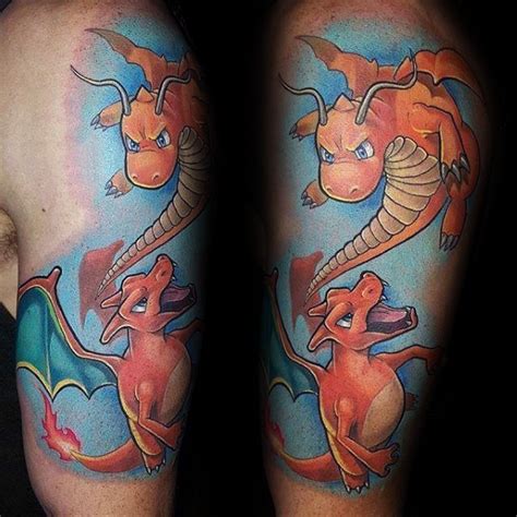 60 Charizard Tattoo Designs For Men - Pokemon Ink Ideas | Charizard tattoo, Tattoo designs men ...