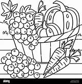Vegetales Free Coloring Pages sketch template