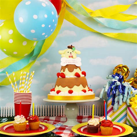 Pompompurin's 25th Anniversary Cake