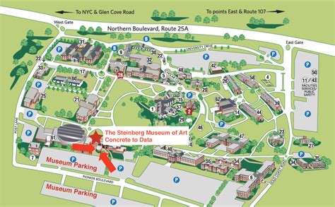 LIU Post campus map | Concrete to Data