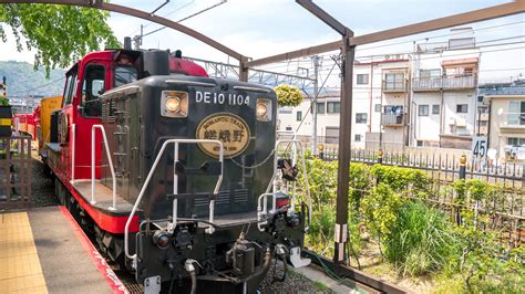 Sagano Scenic Railway/Sagano Torokko (Sagano Romantic Train), Arashiyama