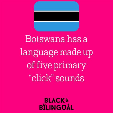 Botswana | Bilingual, Language, Linguistics