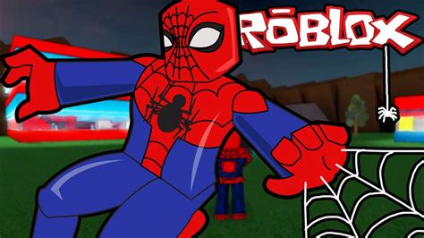 Roblox / Super Hero Spiderman in Real Life Roblox Style / Super Hero Tycoon / Gamer Chad Plays ...