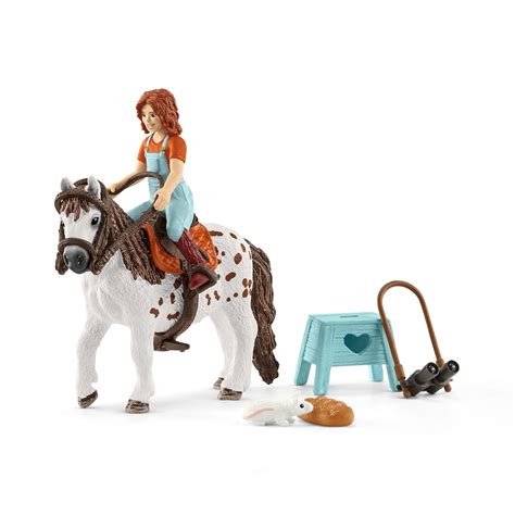 Buy Schleich Horse Club Horse Club Mia and Spotty Toy Playset Online at Lowest Price in Ubuy ...