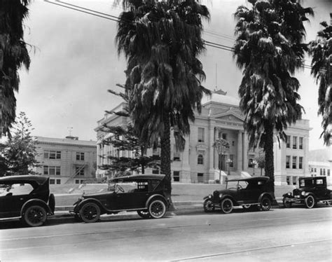 Hollywood High School campus looking northwest from Highland Ave, 1920