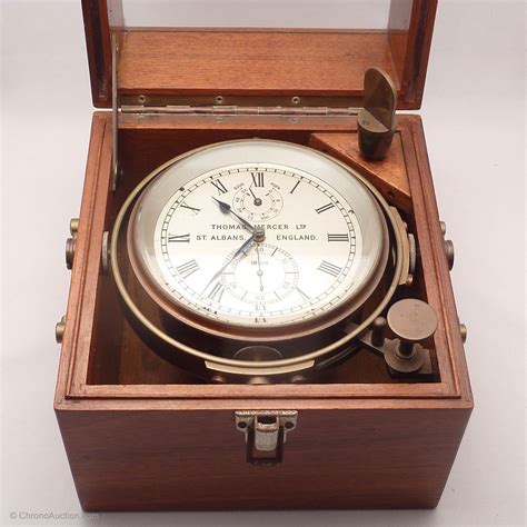 8-day marine chronometer by Thomas Mercer