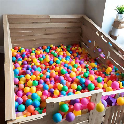 7 DIY Ball Pit Ideas For Colorful Play - The Newlywed