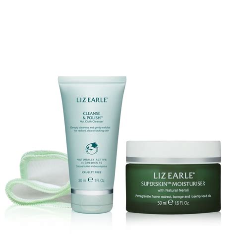 Liz Earle Superskin Moisturiser 50ml With 30ml Cleanse & Polish - QVC UK