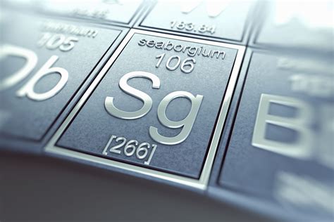 Seaborgium Facts - Sg or Element 106