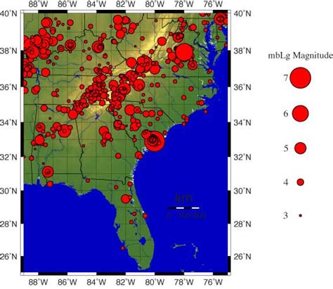 Earthquake Fault Lines Across The United States - The Earth Images ...