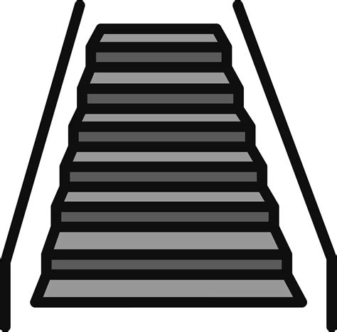 Escalator Vector Icon 20007141 Vector Art at Vecteezy