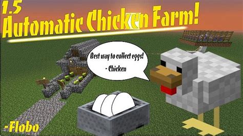 [1.5] Automatic Chicken Farm Minecraft Map