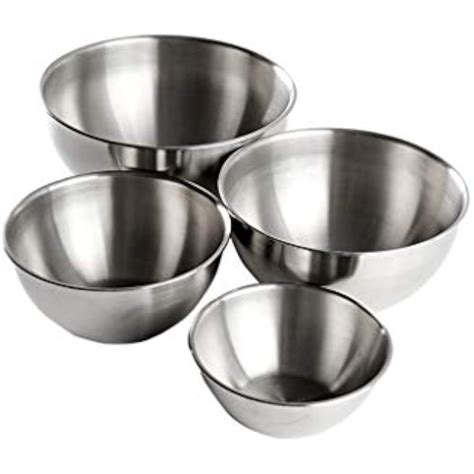 Mixing Bowls 304 Stainless Steel Nesting Bowls, Heavy Duty Baking ...