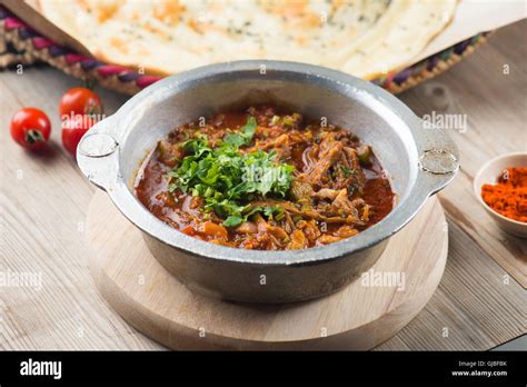 Chicken Saltah, popular arab yemeni stew Stock Photo - Alamy