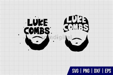 Luke Combs SVG - Gravectory