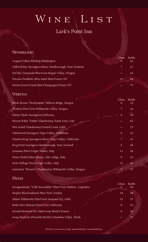 Beer Bar Menu, Prices and Locations - Central Menus