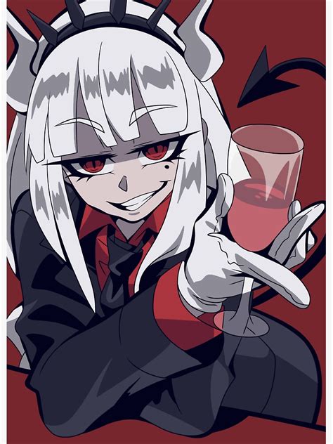 "Lucifer Helltaker" Sticker for Sale by EthanNapper | Redbubble