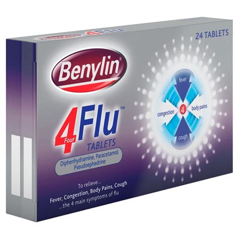 Buy Benylin 4 flu Tablets | Chemist Direct