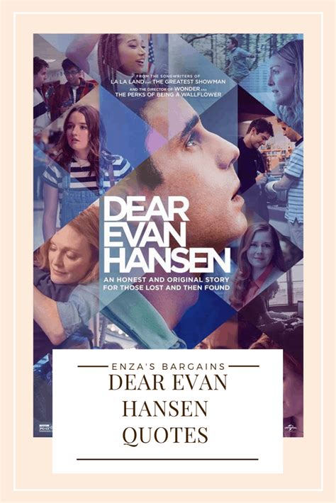 Dear Evan Hansen Quotes - Top Quotes from the movie! - Enza's Bargains