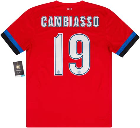 2012-13 Inter Milan Away Shirt Cambiasso #19 (M)