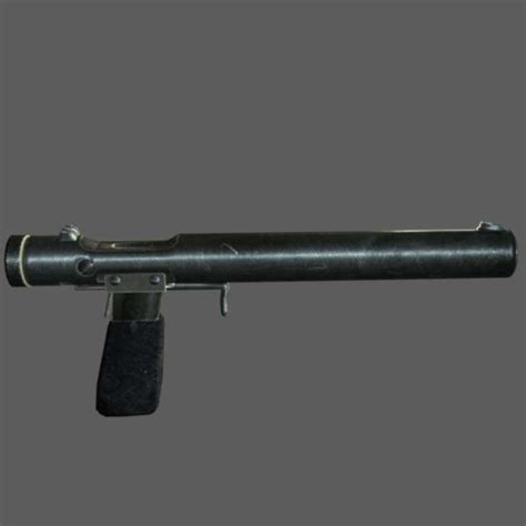 WWII Welrod Pistol - 3D Model by Petar Doychev