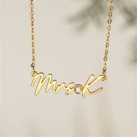 Mrs Necklace - Etsy