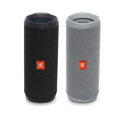 JBL Portable Bluetooth Speaker with Waterproof, Black/Gray, JBLFLIP4BLKAM_JBLFLIP4GRYAM ...