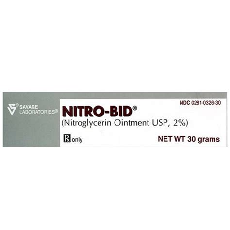 Nitroglycerin Products — Mountainside Medical Equipment