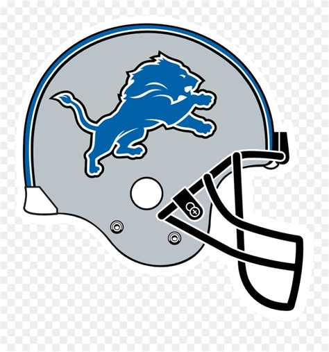 Detroit Lions Ford Field Nfl American Football Helmets - Clip Art Detroit Lions Helmet Logo ...