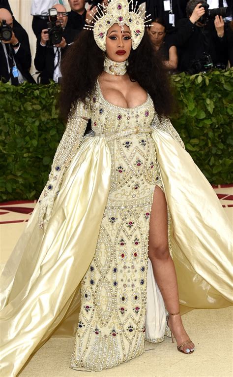 Cardi B from 2018 Met Gala Red Carpet Fashion | E! News