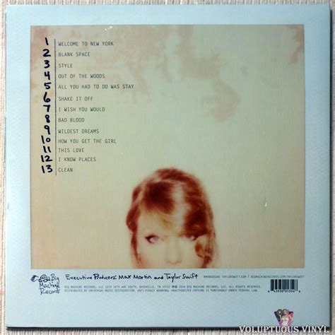 Taylor Swift ‎– 1989 (2014) 2 × Vinyl, LP, Album – Voluptuous Vinyl Records