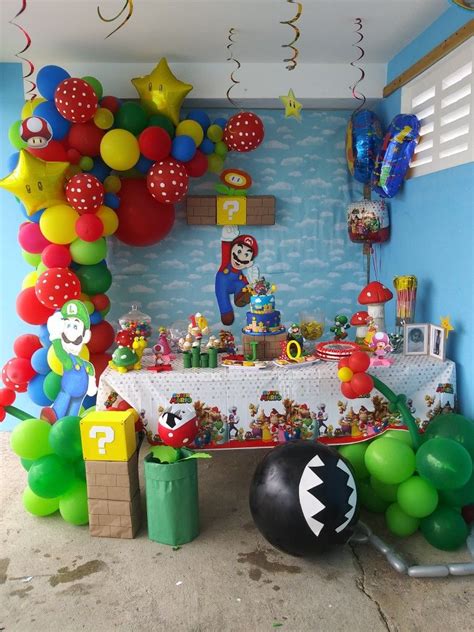 Super Mario Bros Centerpiece/ Super Mario Party/ Super Mario Sweden ...