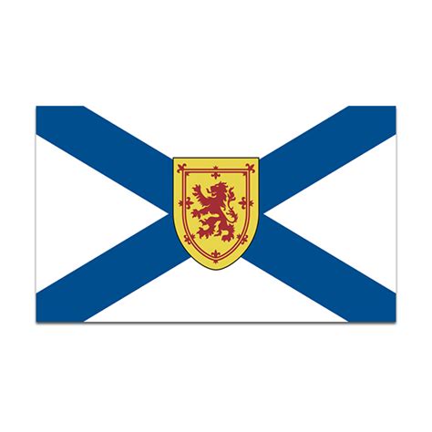 Nova Scotia Flag Decal NS Provincial Canada Vinyl Sticker - Rotten Remains