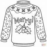 Christmas Sweater coloring Page  Free Printable Coloring Pages sketch template