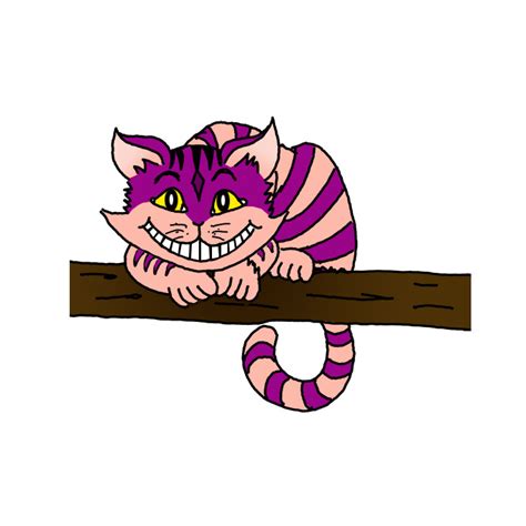 How to Draw a Cheshire Cat - Step by Step Easy Drawing Guides - Drawing ...