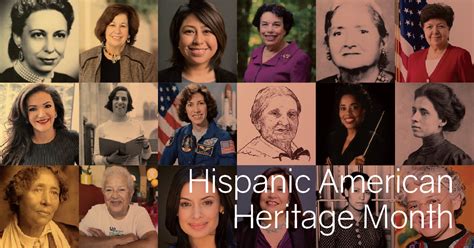 Celebrating Hispanic American Women - Hispanic Heritage Month