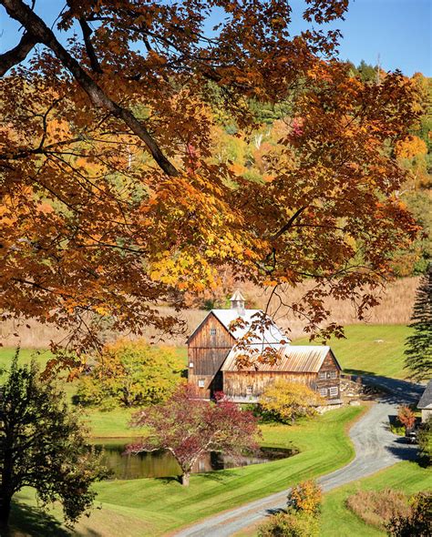 Autumn Leaves On Sleepy Hollow Farm Photograph by Dan Sproul - Fine Art ...