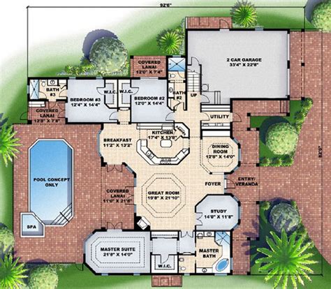 Custom Luxury Home Plans - How To Furnish A Small Room