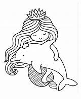 Mermaid And Dolphin coloring Page  Download Print Or Color Online For sketch template
