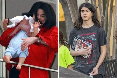 Michael Jackson's son Blanket, 16, makes rare public appearance to buy ...