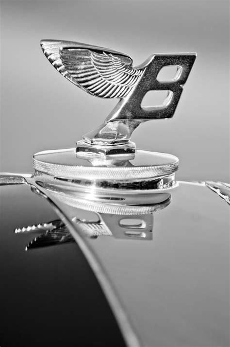 Bentley+Hood+Ornament | Bentley Mk Vi Sports Saloon Hood Ornament Photograph - 1950 Bentley ...