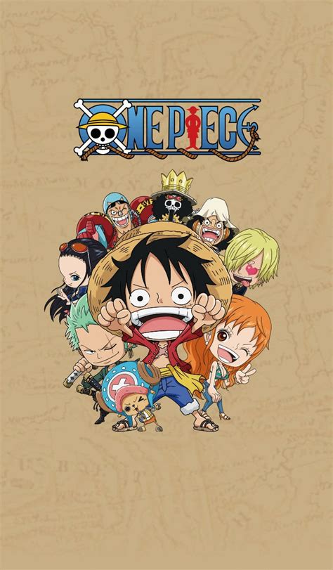 One Piece Luffy Crew Chibi